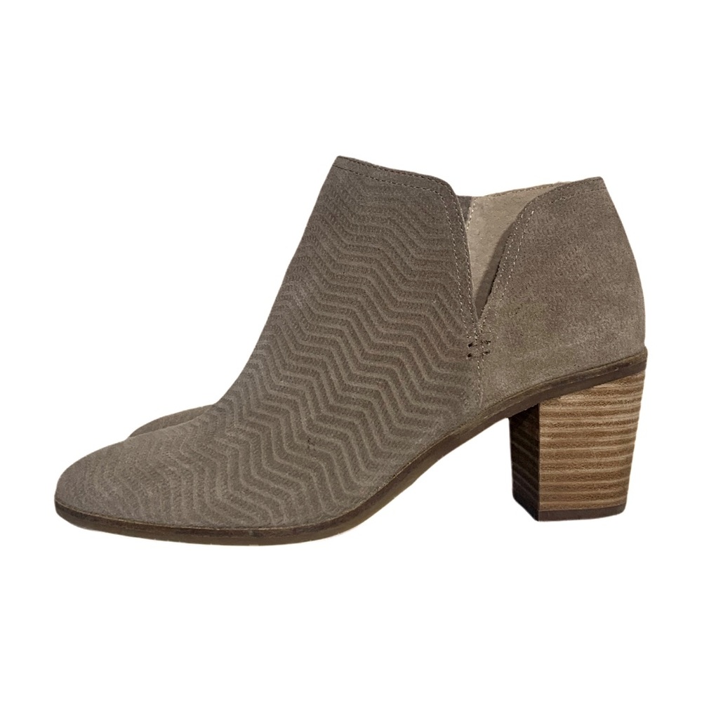 Lucky Brand Ankle Suede Leather Boots Size 9